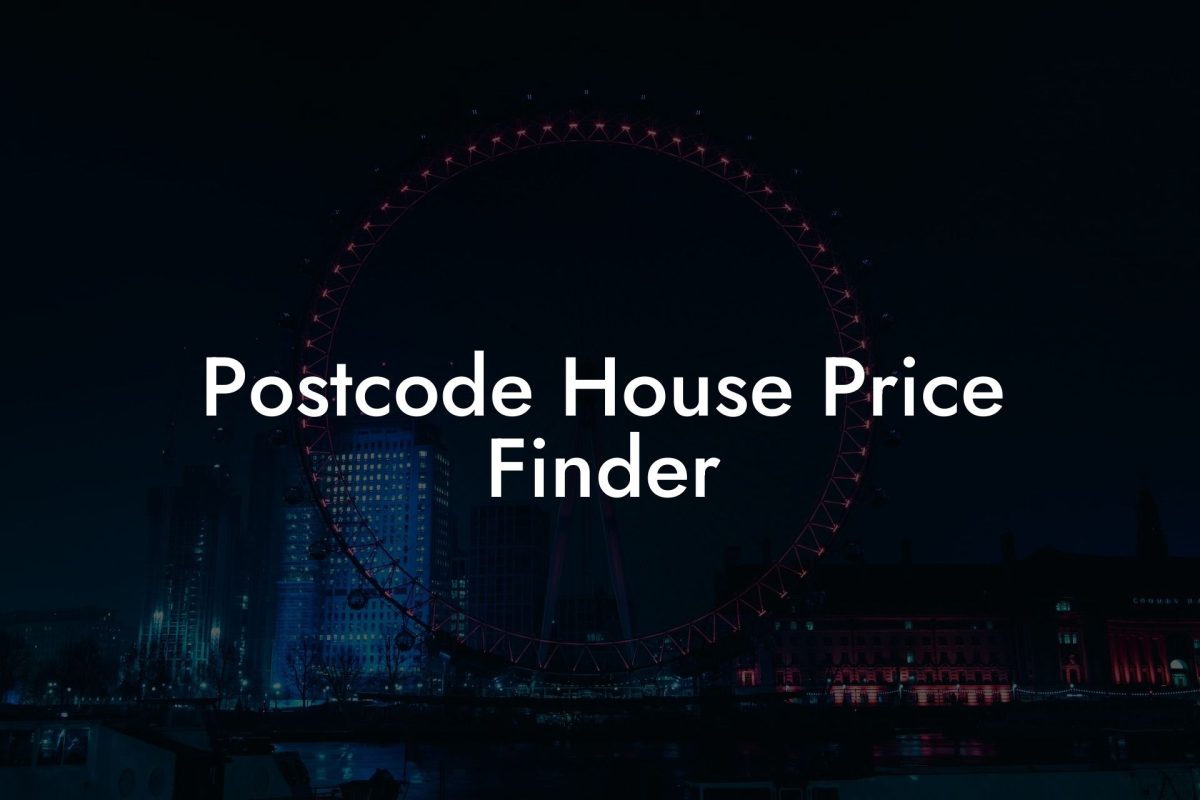 Postcode House Price Finder