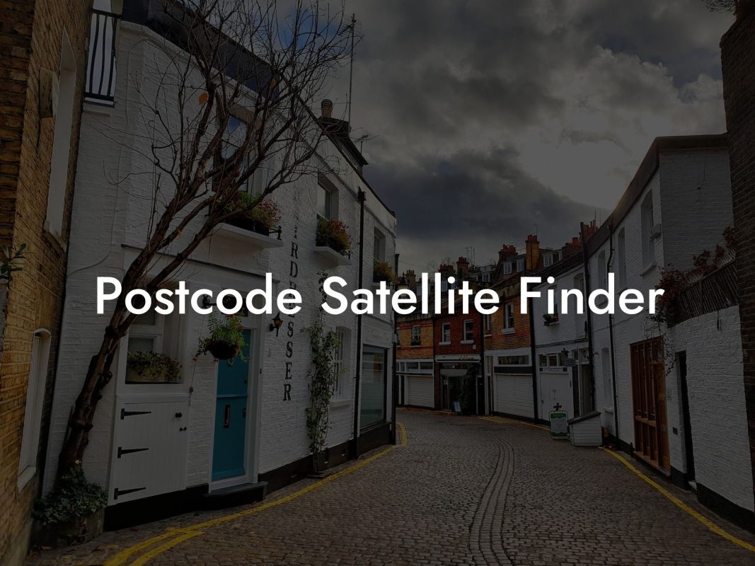 Postcode Satellite Finder