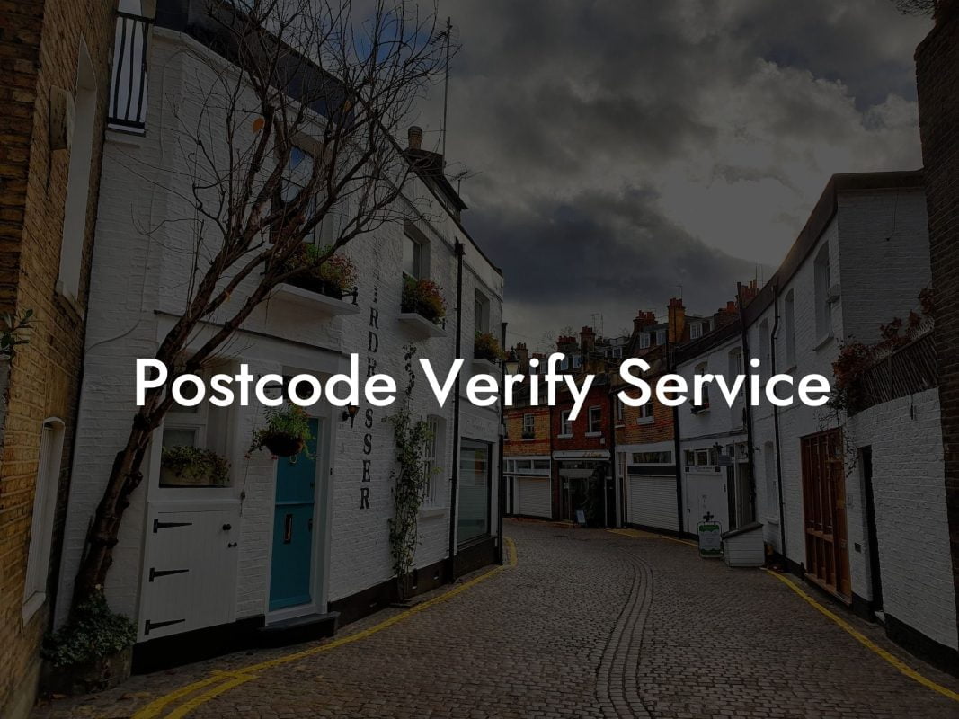 Postcode Verify Service