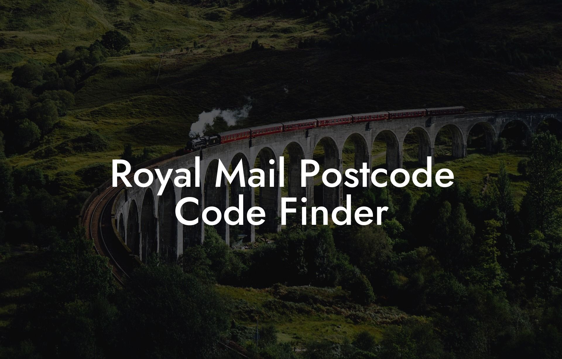 Royal Mail Postcode Code Finder