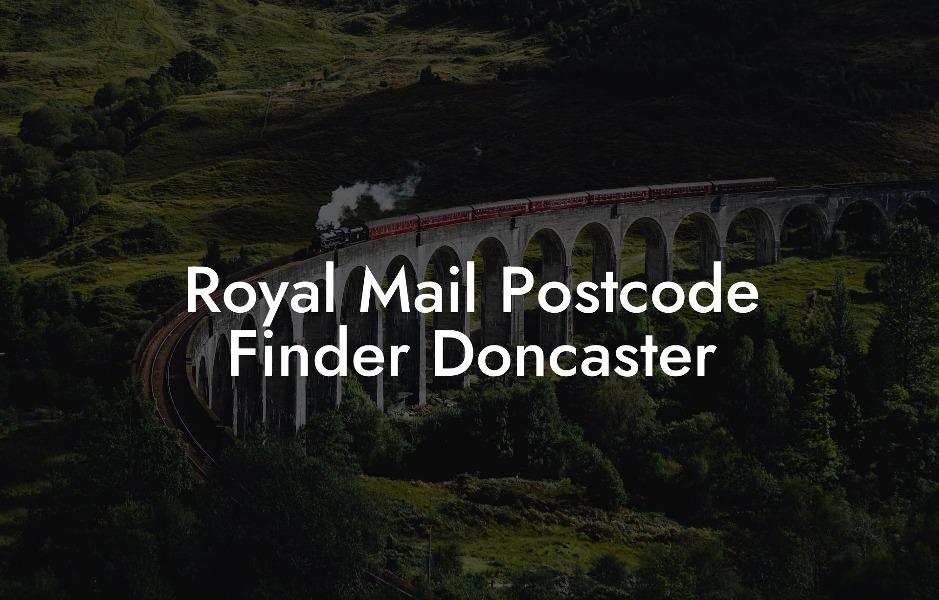 Royal Mail Postcode Finder Doncaster