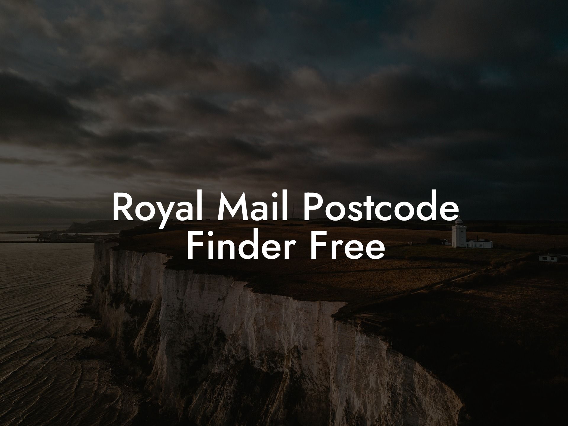 Royal Mail Postcode Finder Free