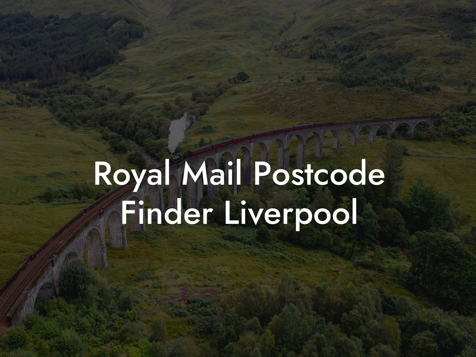 Royal Mail Postcode Finder Liverpool