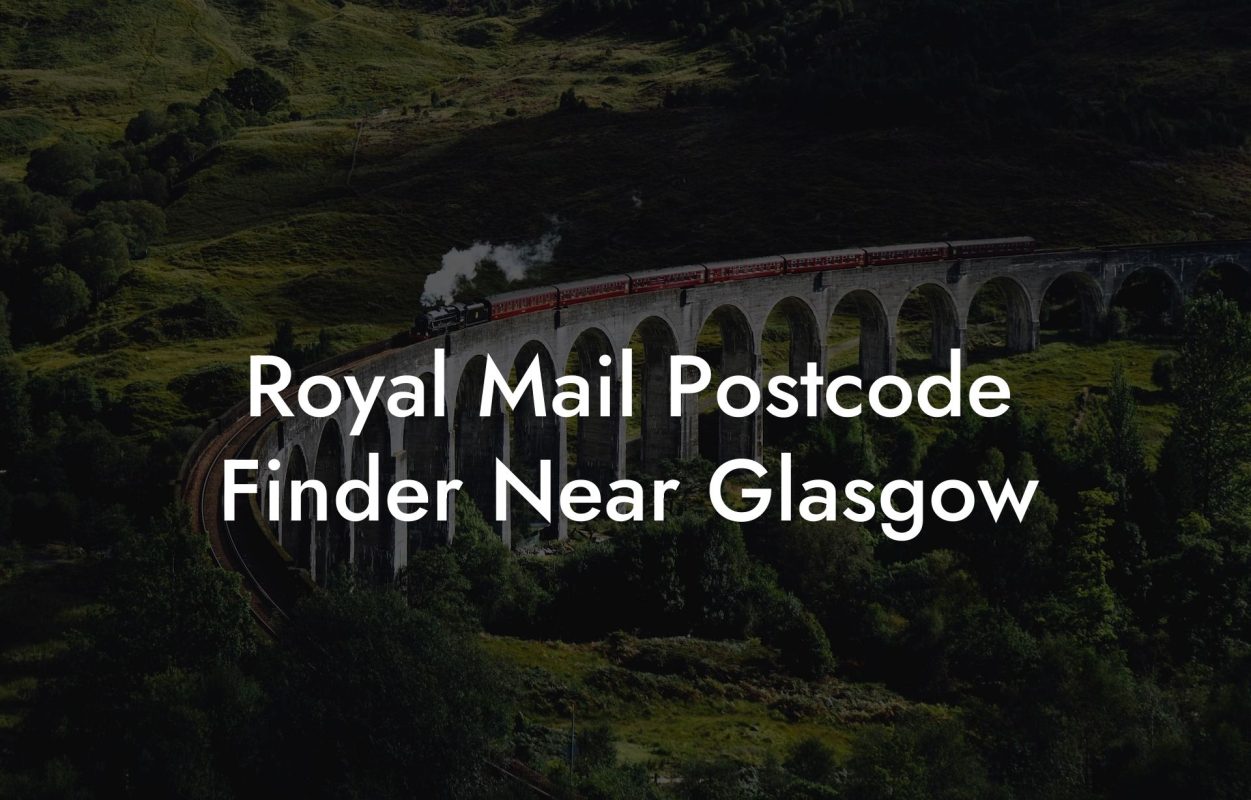 Royal Mail Postcode Finder Near Glasgow