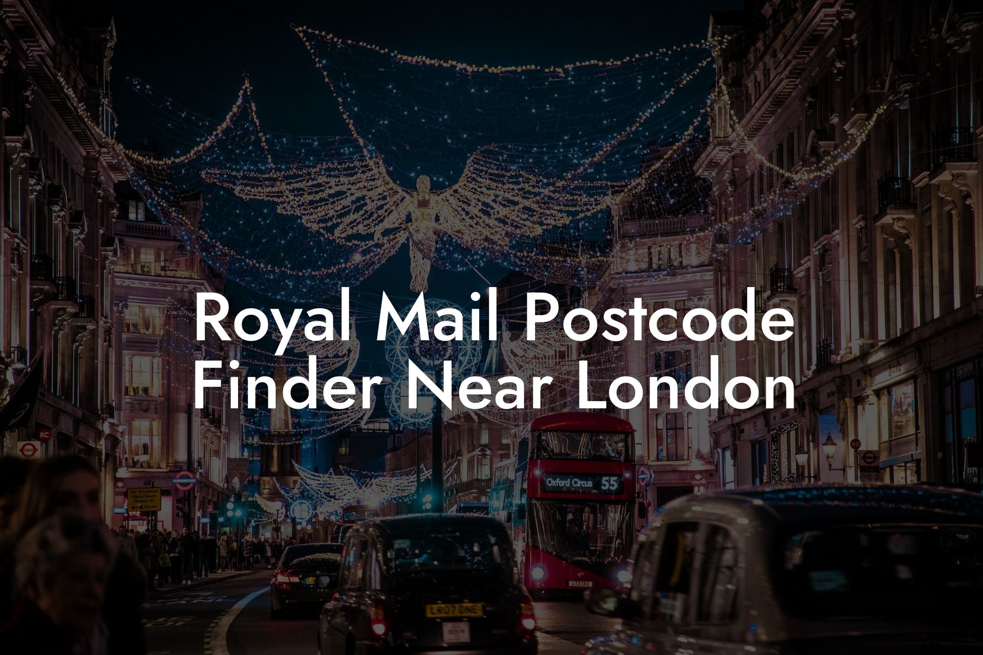 Royal Mail Postcode Finder Near London