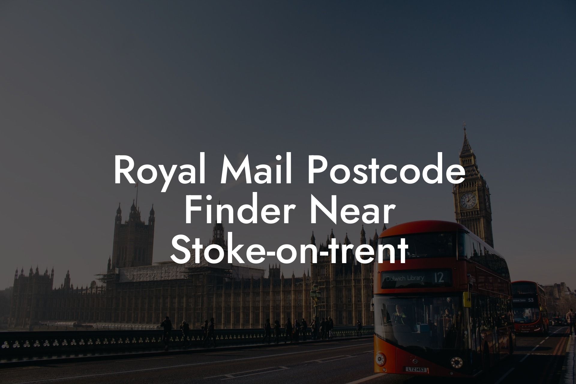 Royal Mail Postcode Finder Near Stoke-on-trent