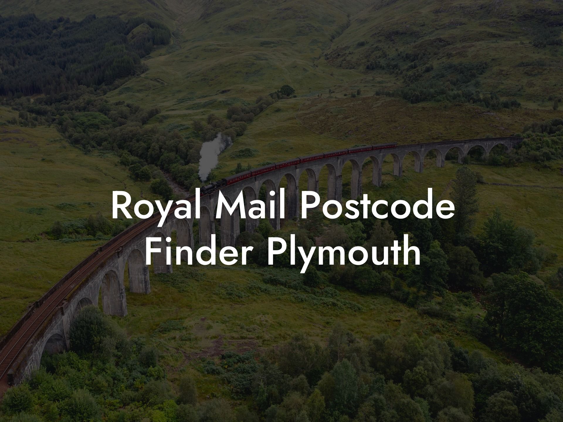 Royal Mail Postcode Finder Plymouth