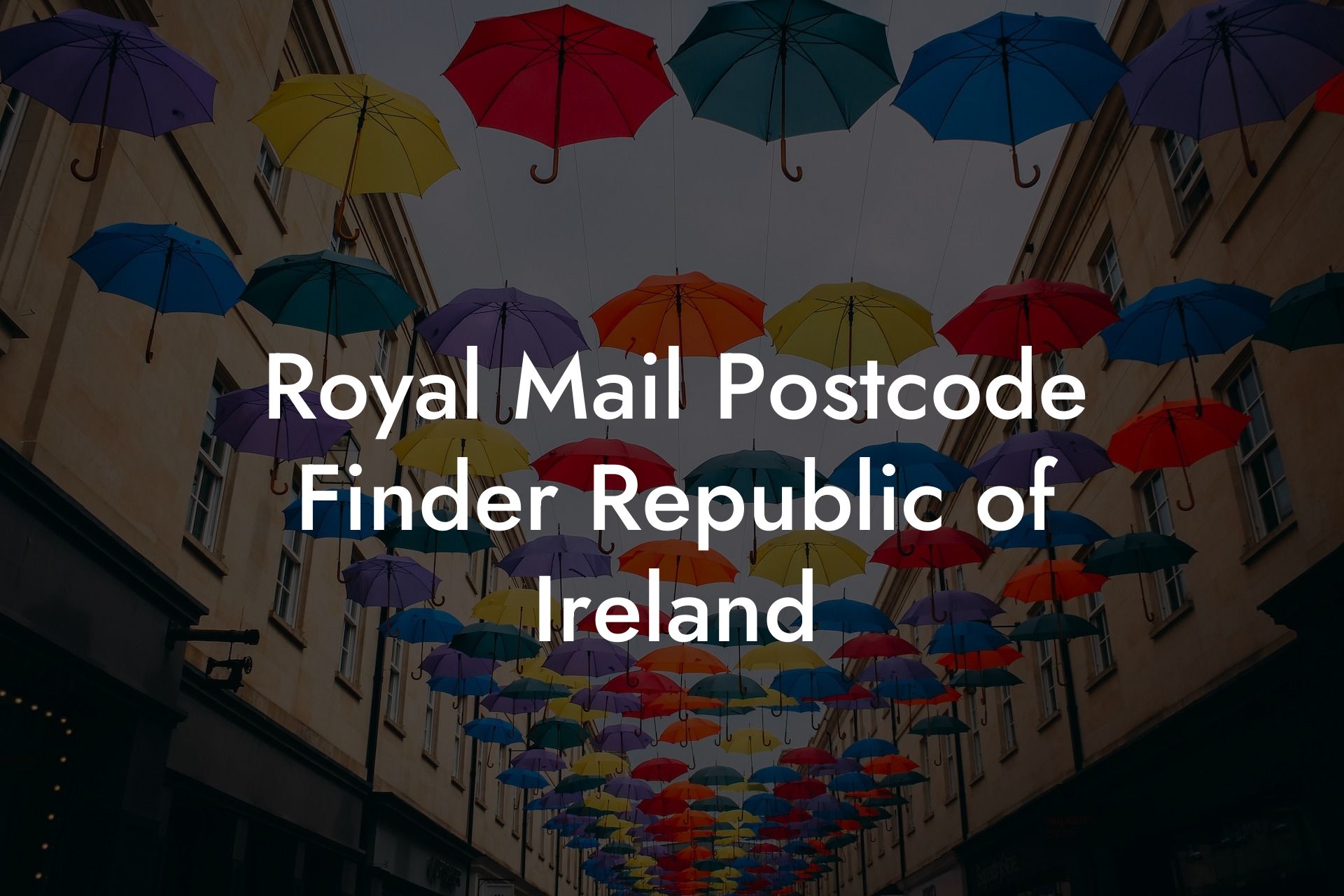 Royal Mail Postcode Finder Republic of Ireland