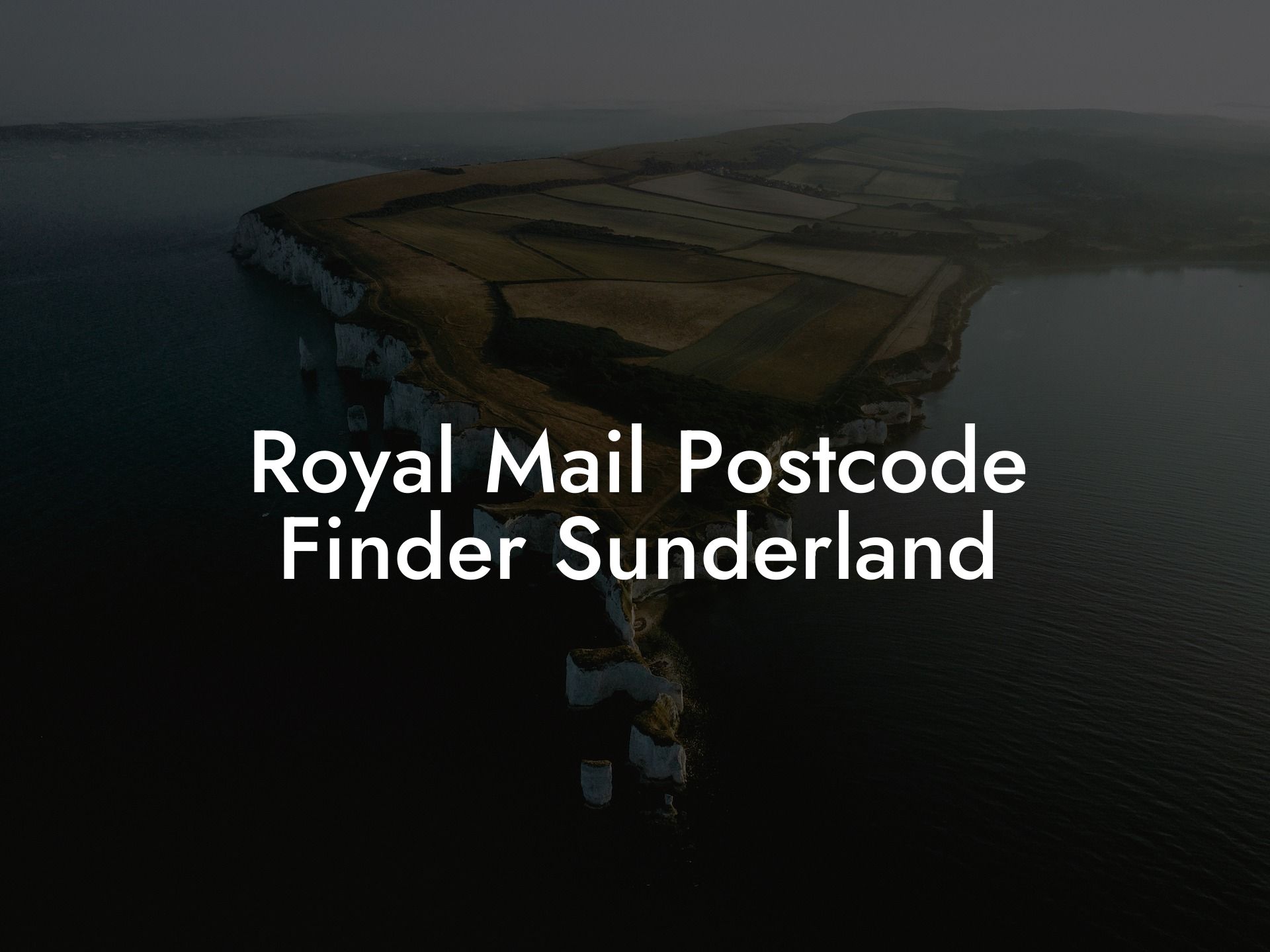 Royal Mail Postcode Finder Sunderland