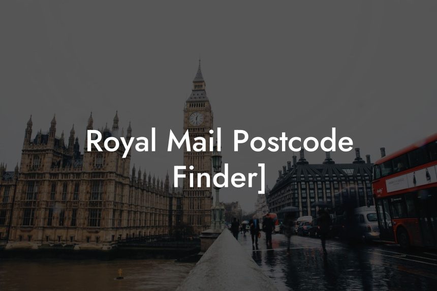 royal mail postcode finder uk post office