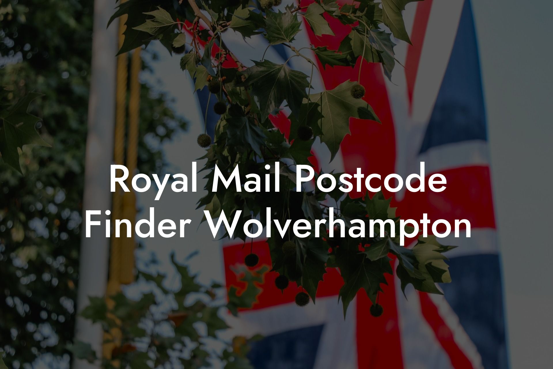 Royal Mail Postcode Finder Wolverhampton