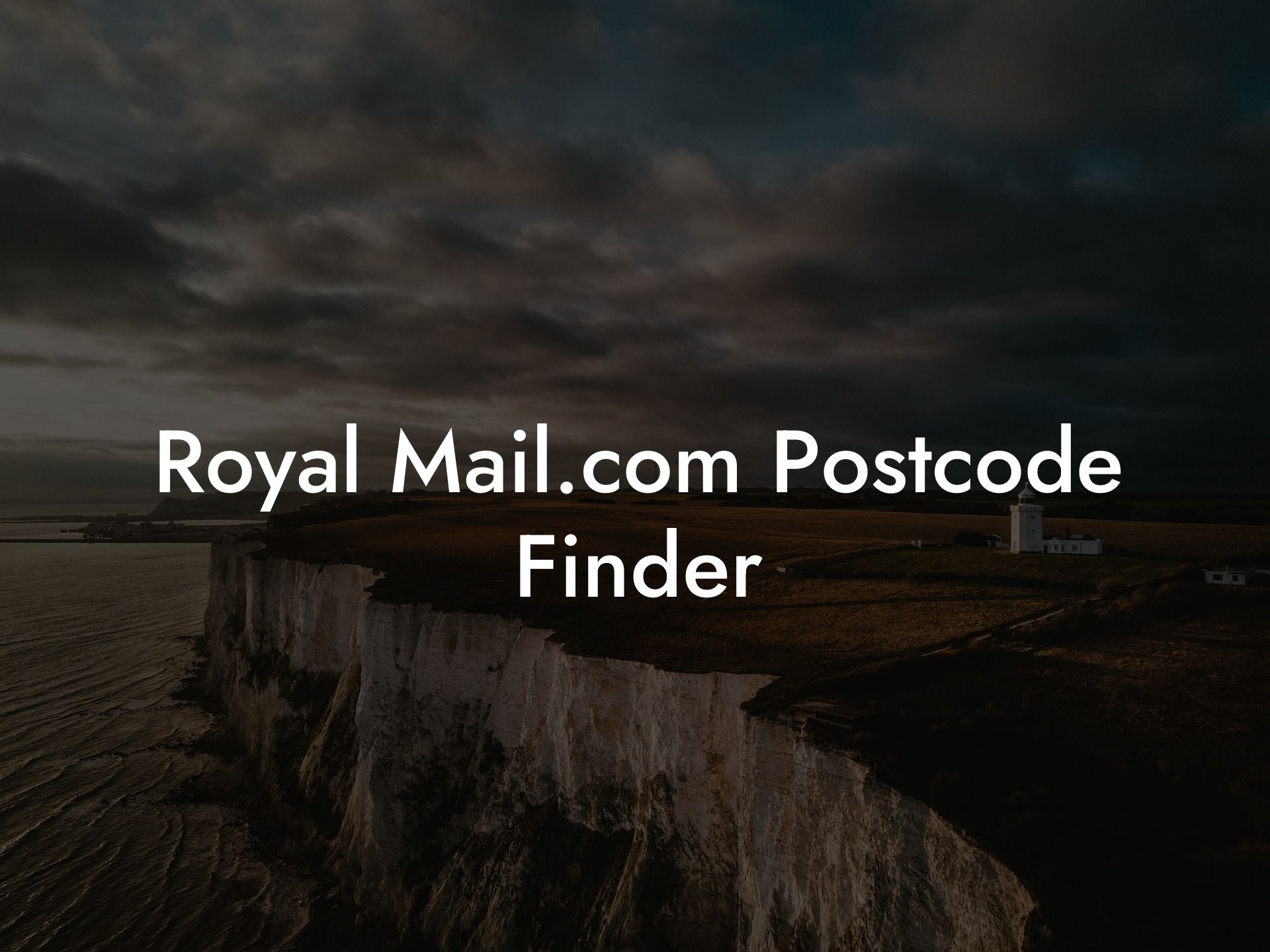 Royal Mail.com Postcode Finder