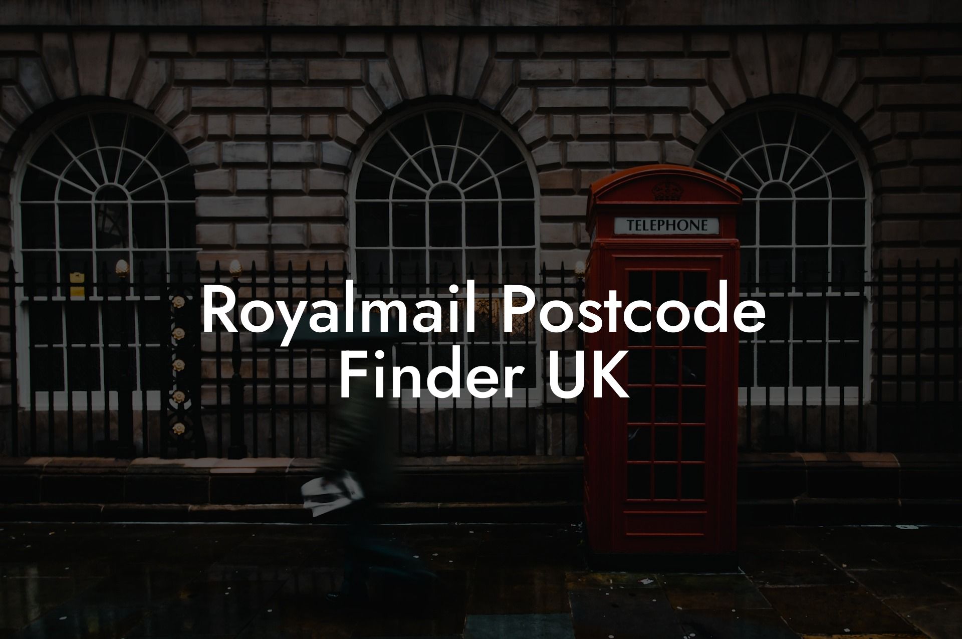 Royalmail Postcode Finder UK