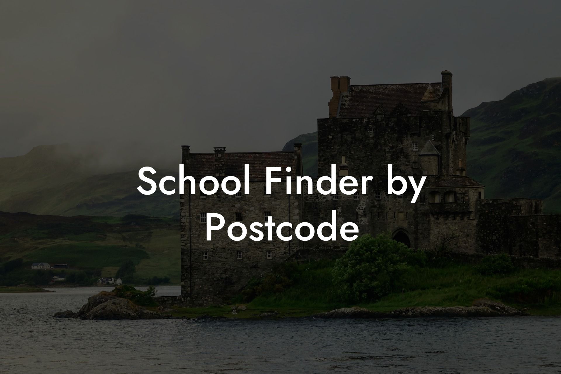 School Finder by Postcode