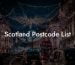 Scotland Postcode List