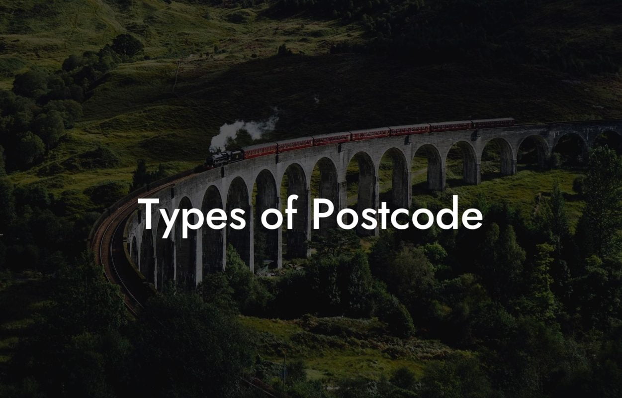 Types of Postcode