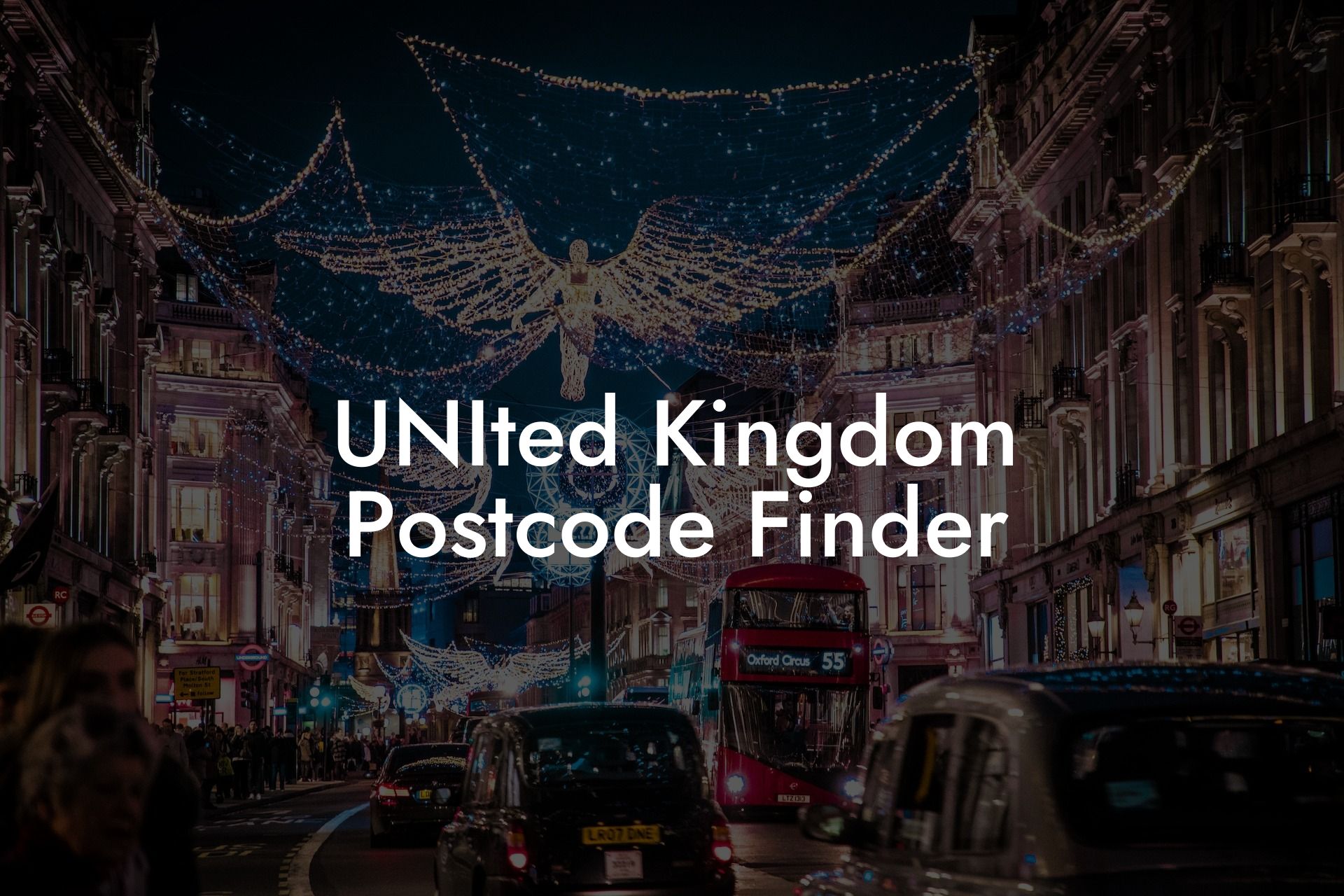 UNIted Kingdom Postcode Finder