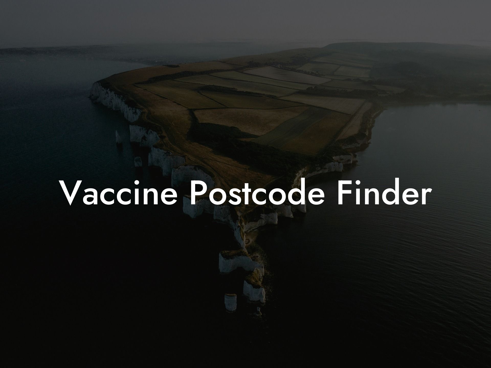 Vaccine Postcode Finder