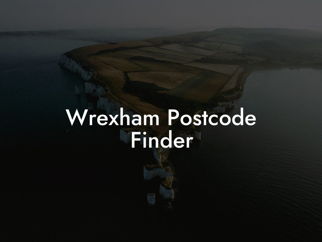 Wrexham Postcode Finder